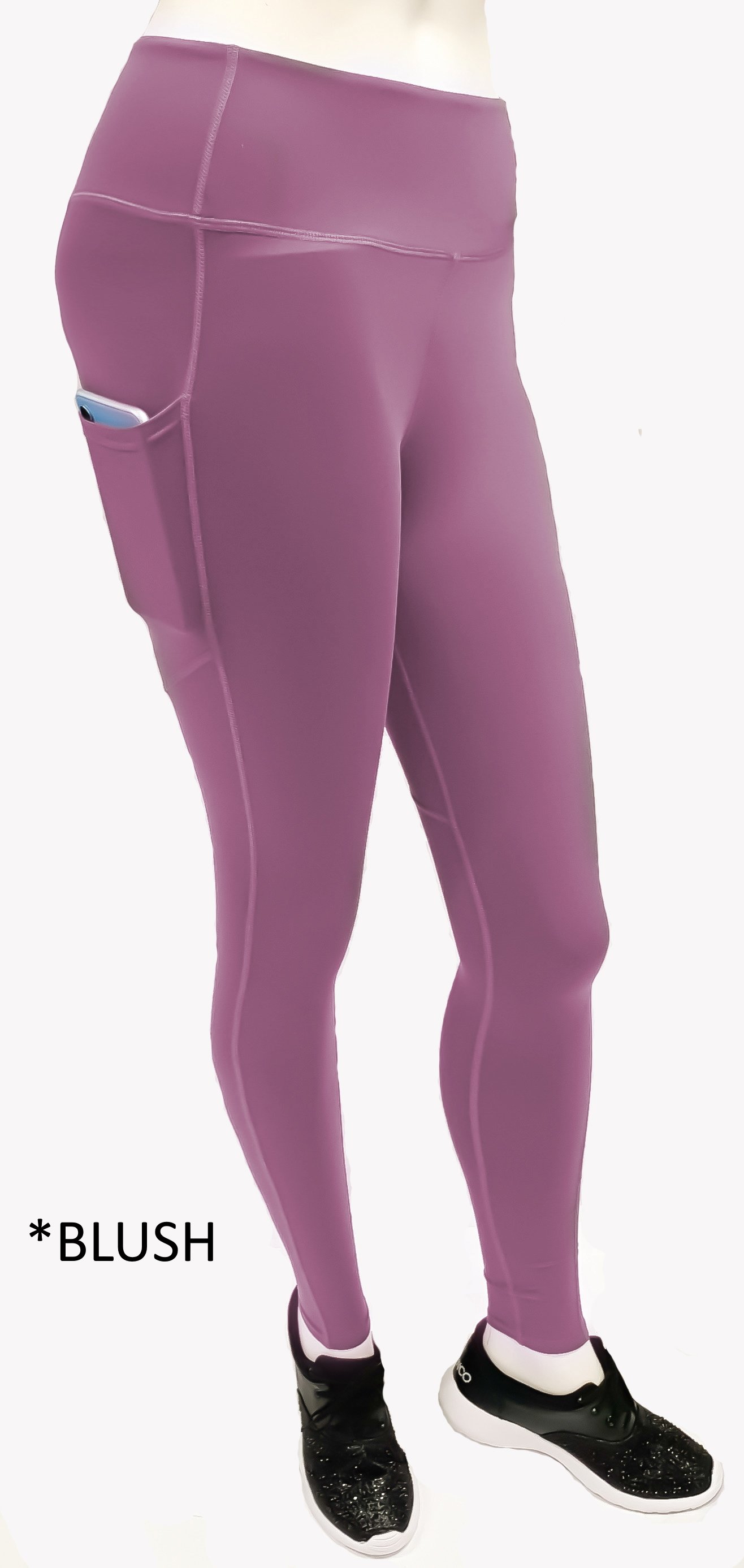 Leggings with Side Pocket (910AW) 带有侧面口袋的紧身裤